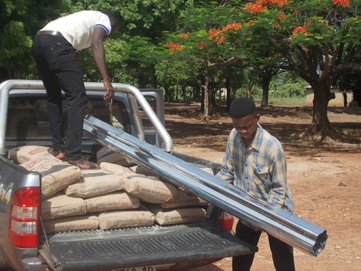 More building materials arriving